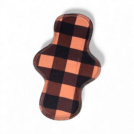 Brown Checkers Single Cloth Pad (Multiple Sizes Available)