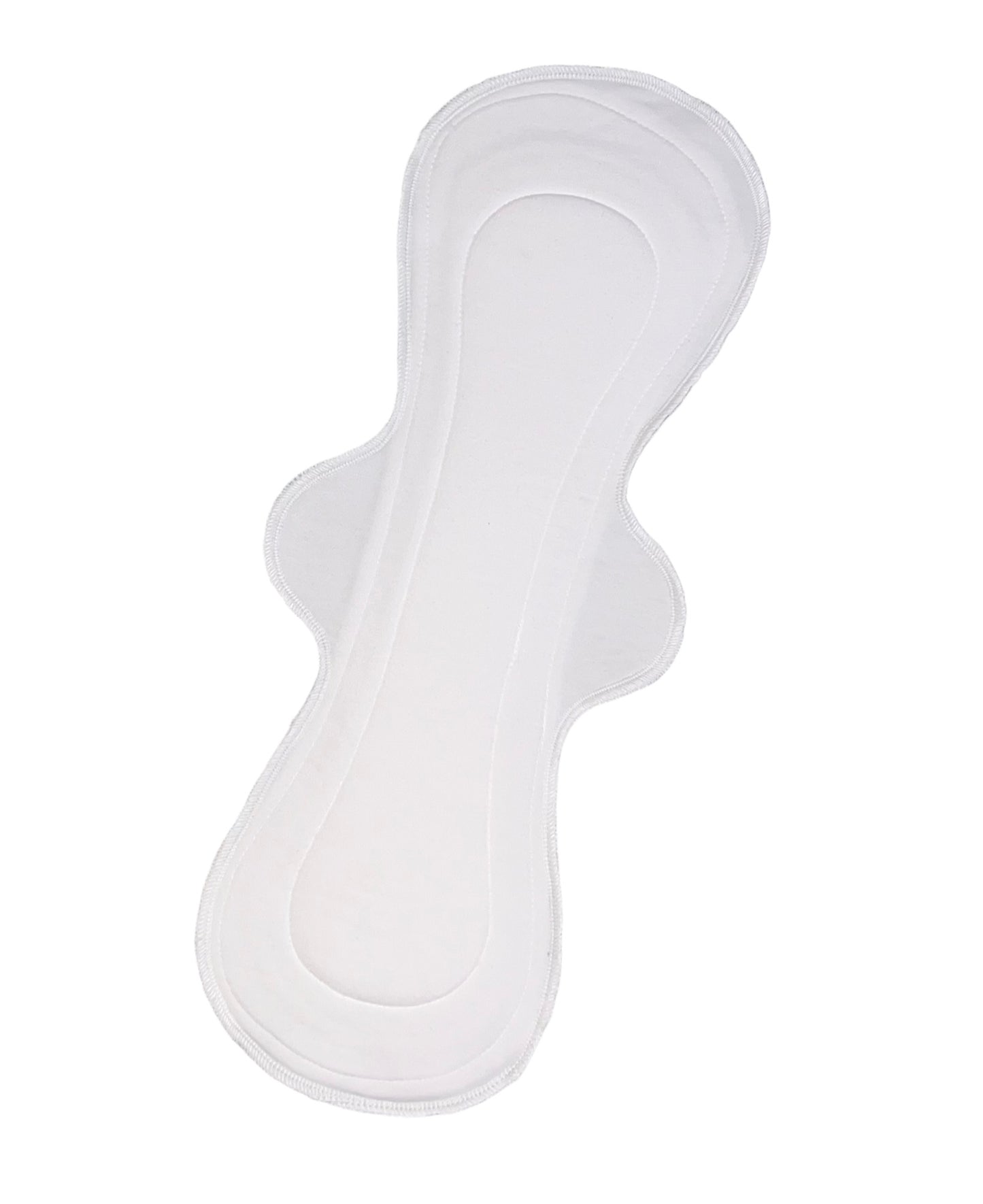 20 Inch White Single Cloth Pad (Multiple Sizes Available)