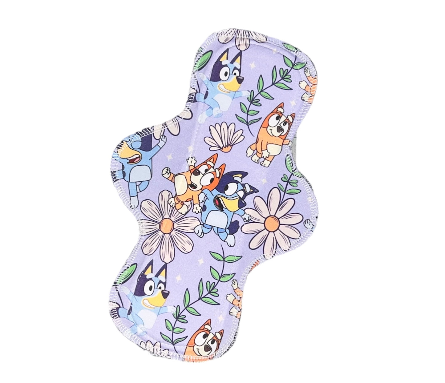 Bluey Single Cloth Pad (Multiple Sizes Available)