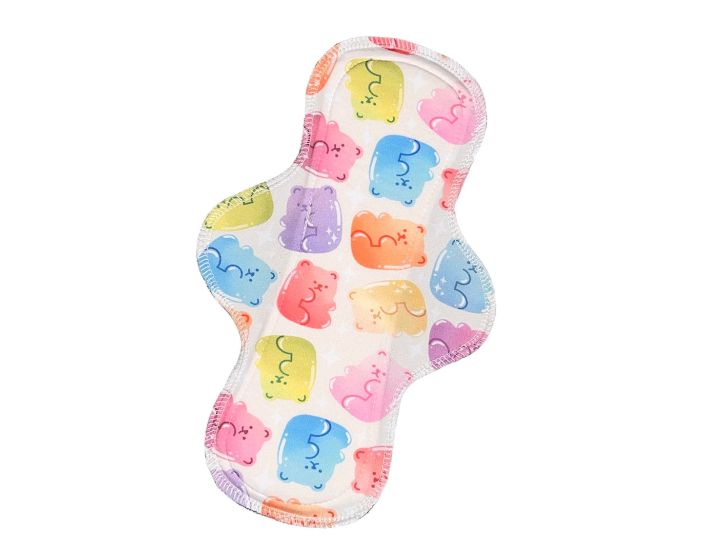 Gummy Bears Single Cloth Pad (Multiple Sizes Available)