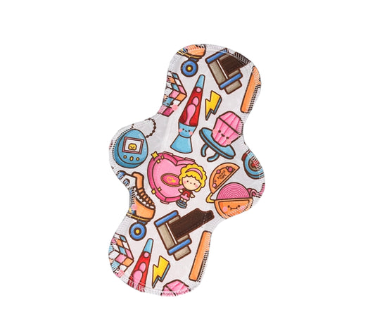 90s Nostalgia Single Cloth Pad (Multiple Sizes Available)