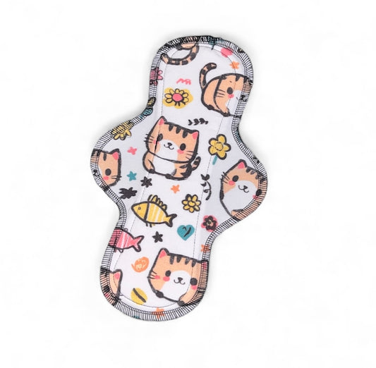 Kitties Single Cloth Pad (Multiple Sizes Available)