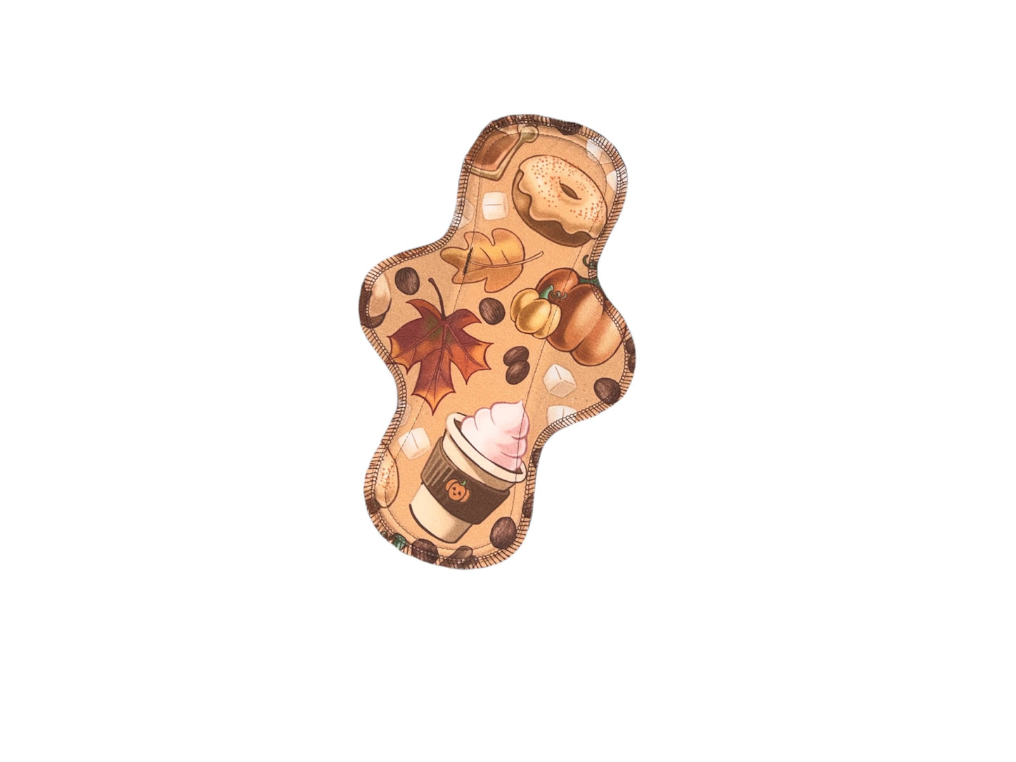 Pumpkin Spice Everything Single Cloth Pad (Multiple Sizes Available)