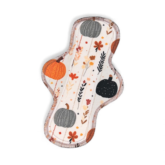 Autumn Pumpkin Single Cloth Pad (Multiple Sizes Available)